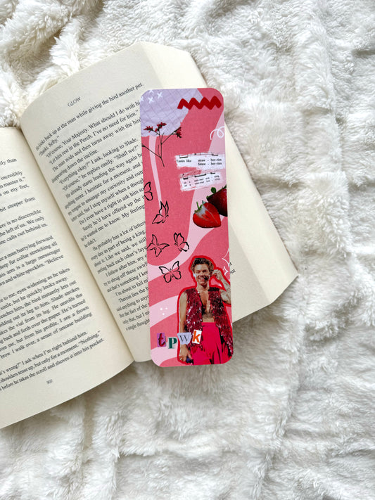 Red Harry Collage Bookmark