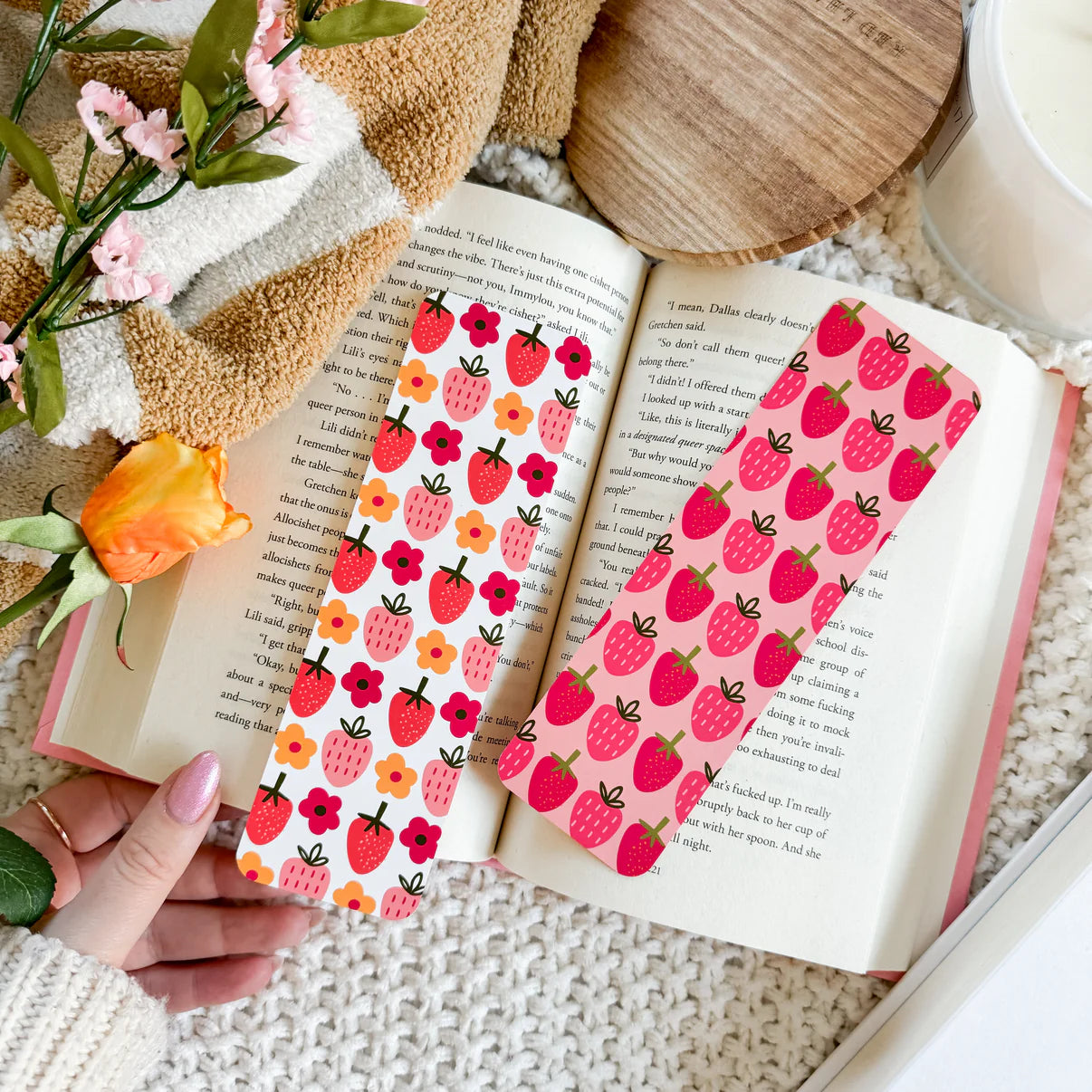 Berry Bright Bookmark