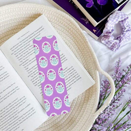 Purple Bloom Bookmark