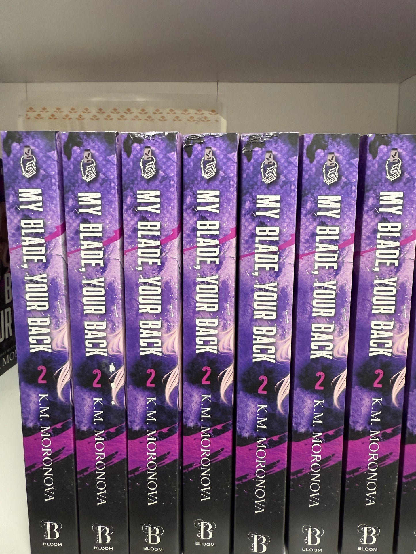 My Blade, Your Back *Damaged copies/ Signed by author!*