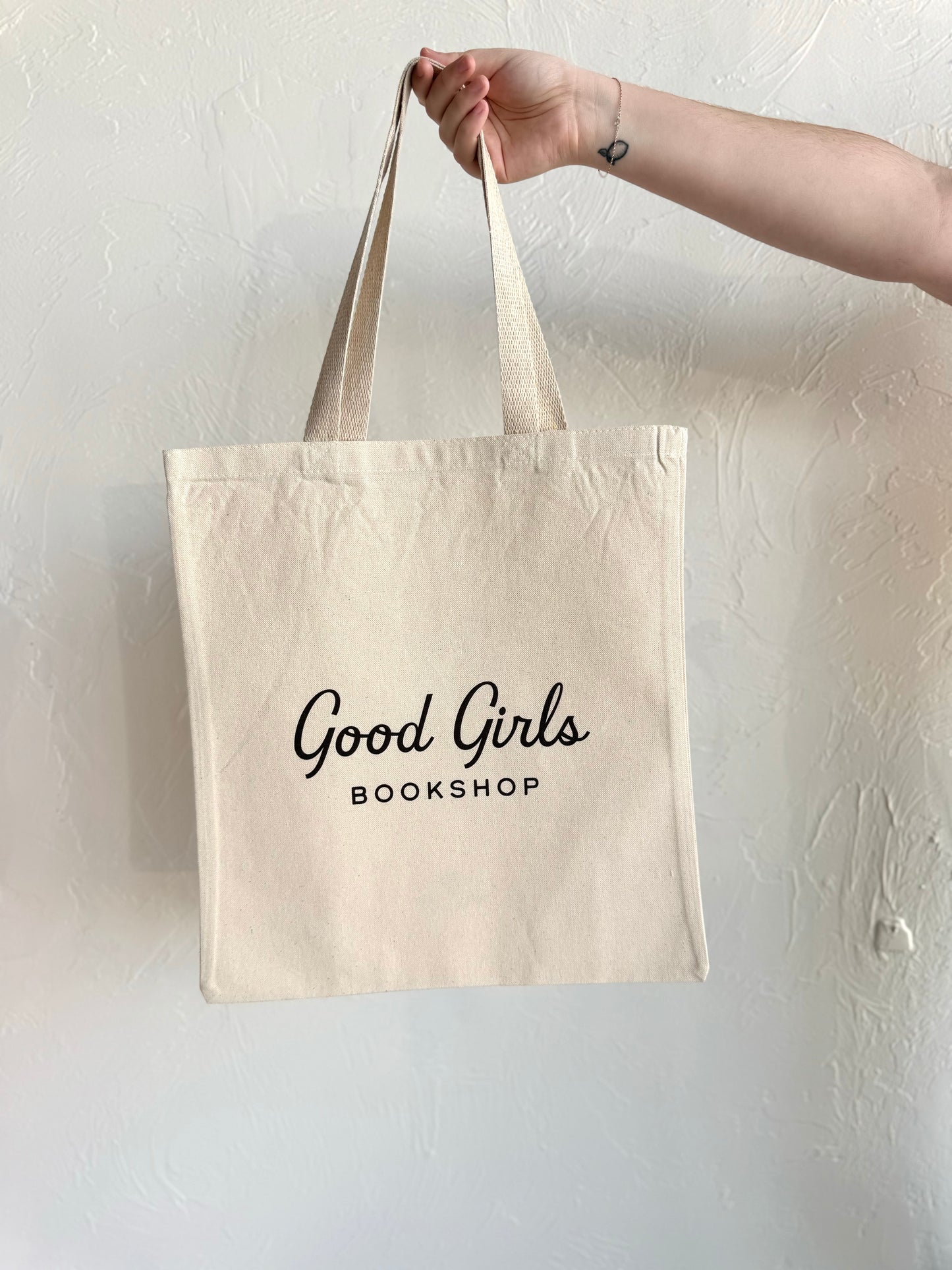 Good Girls Bookshop Logo Canvas Tote Bag