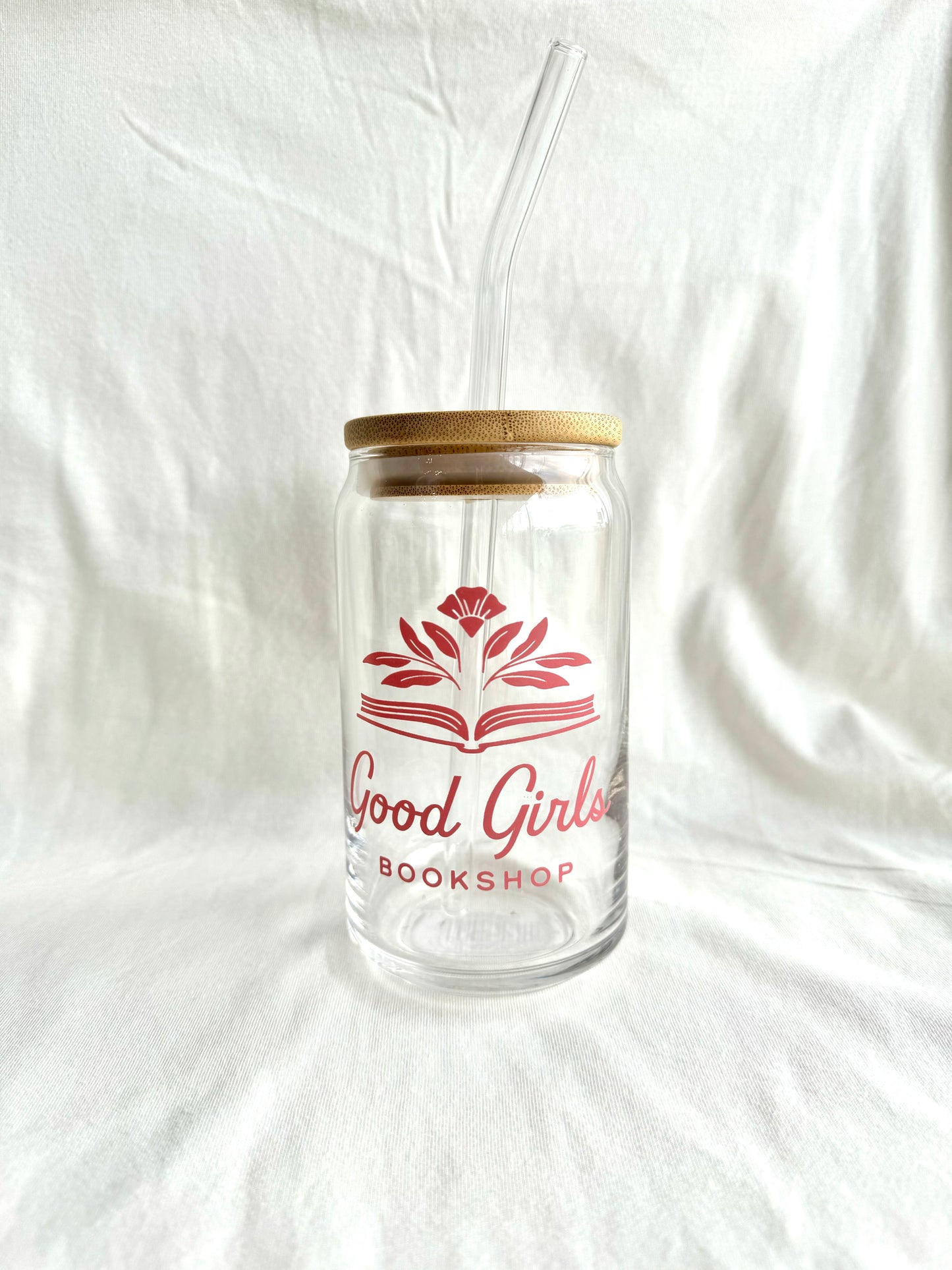 Good Girls Bookshop Glass Can