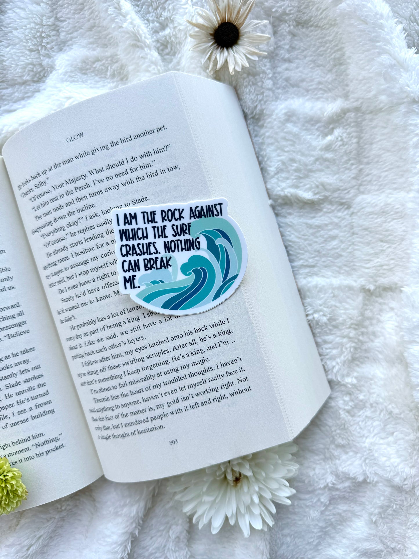 Nothing Can Break Me ACOTAR Quote Sticker