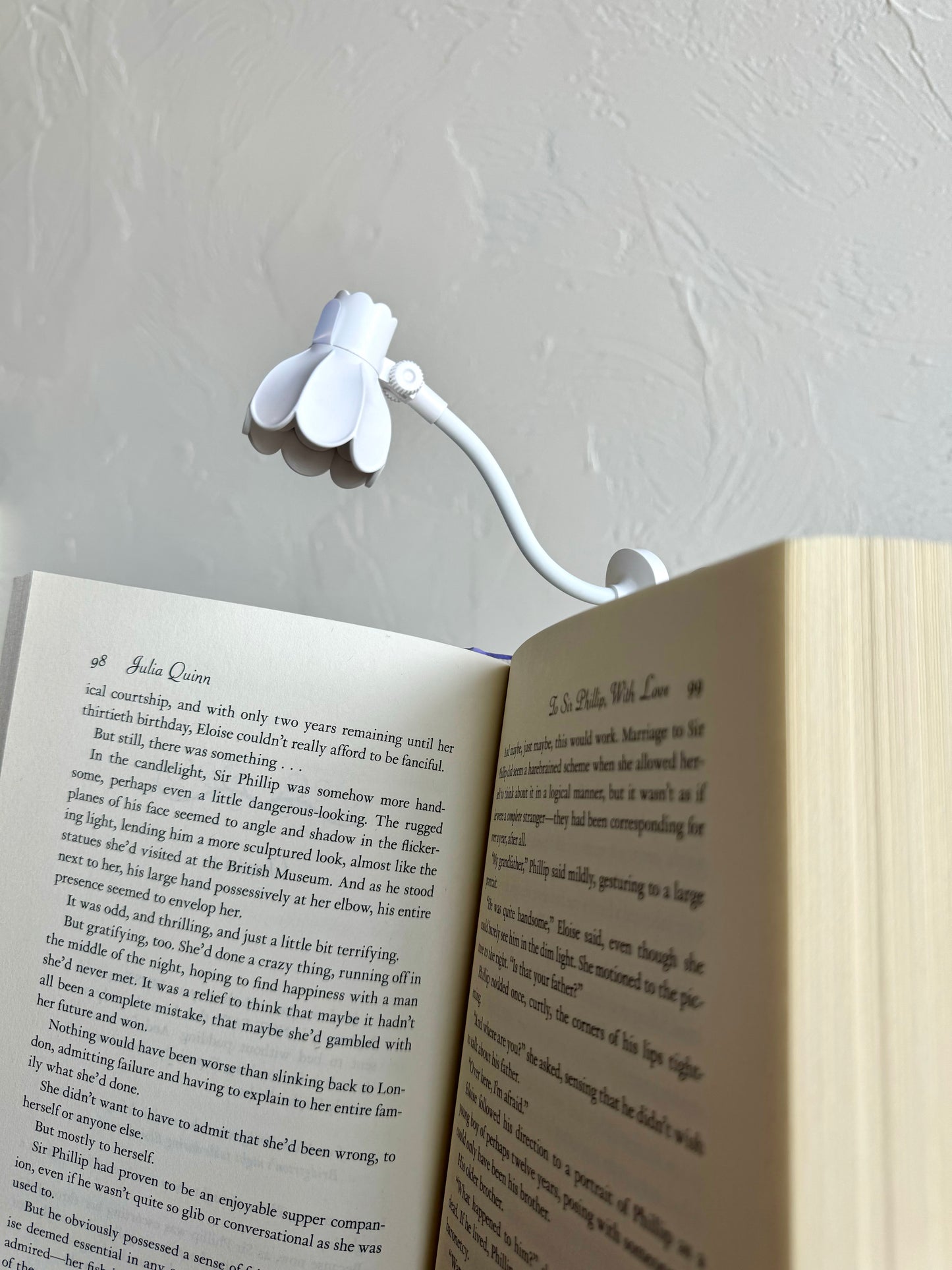 Petal Book Light