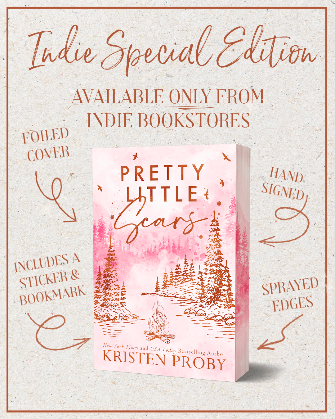 * PRE-ORDER * Pretty Little Scars Indie Store Exclusive