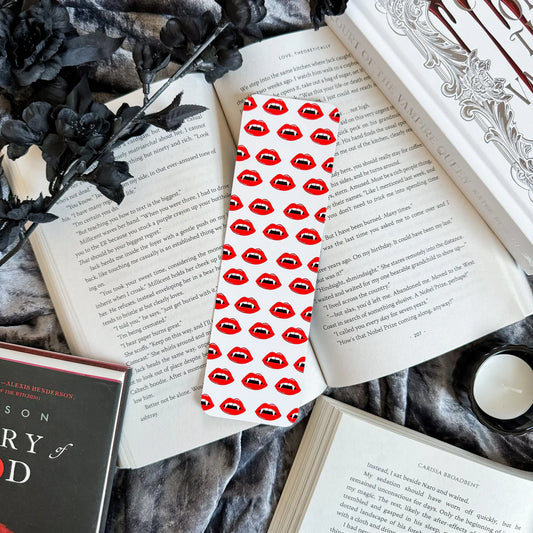 Vampire Fangs Bookmark