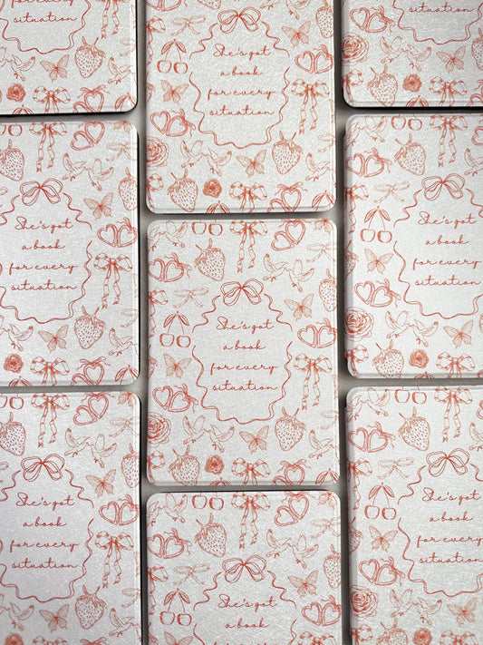 She's Got A Book For Every Situation Kindle Case - Kindle Paperwhite 11th Generation (6.8")