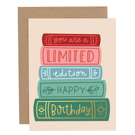 Limited Edition Birthday Greeting Card