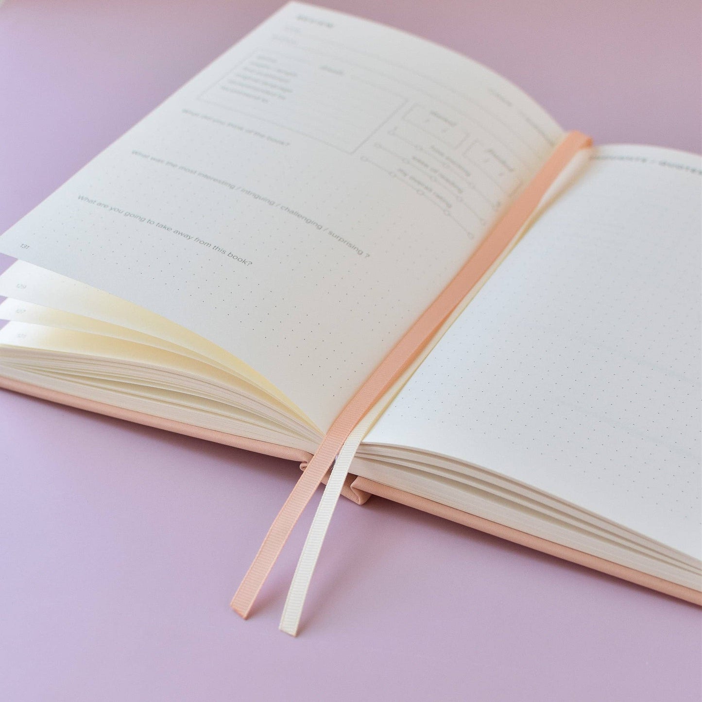 Reading Journal (Avid Reader) in Blush