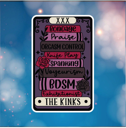 The Kinks Tarot Card Sticker