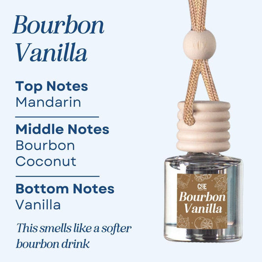 Bourbon Vanilla - Scented Car Air Freshener