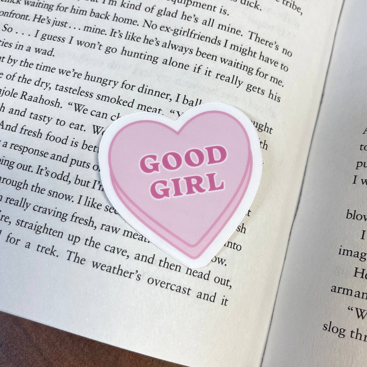 Good Girl Candy Heart Sticker