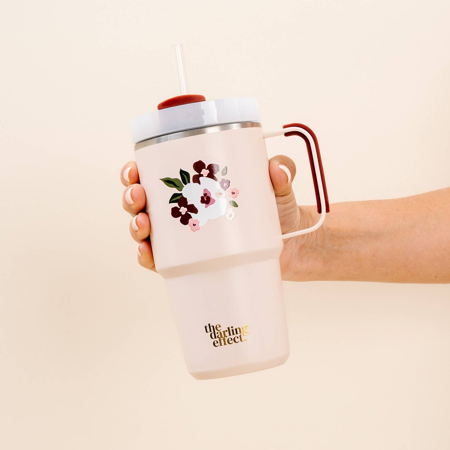 Mini On-the-Go Tumbler - Bloom Blush