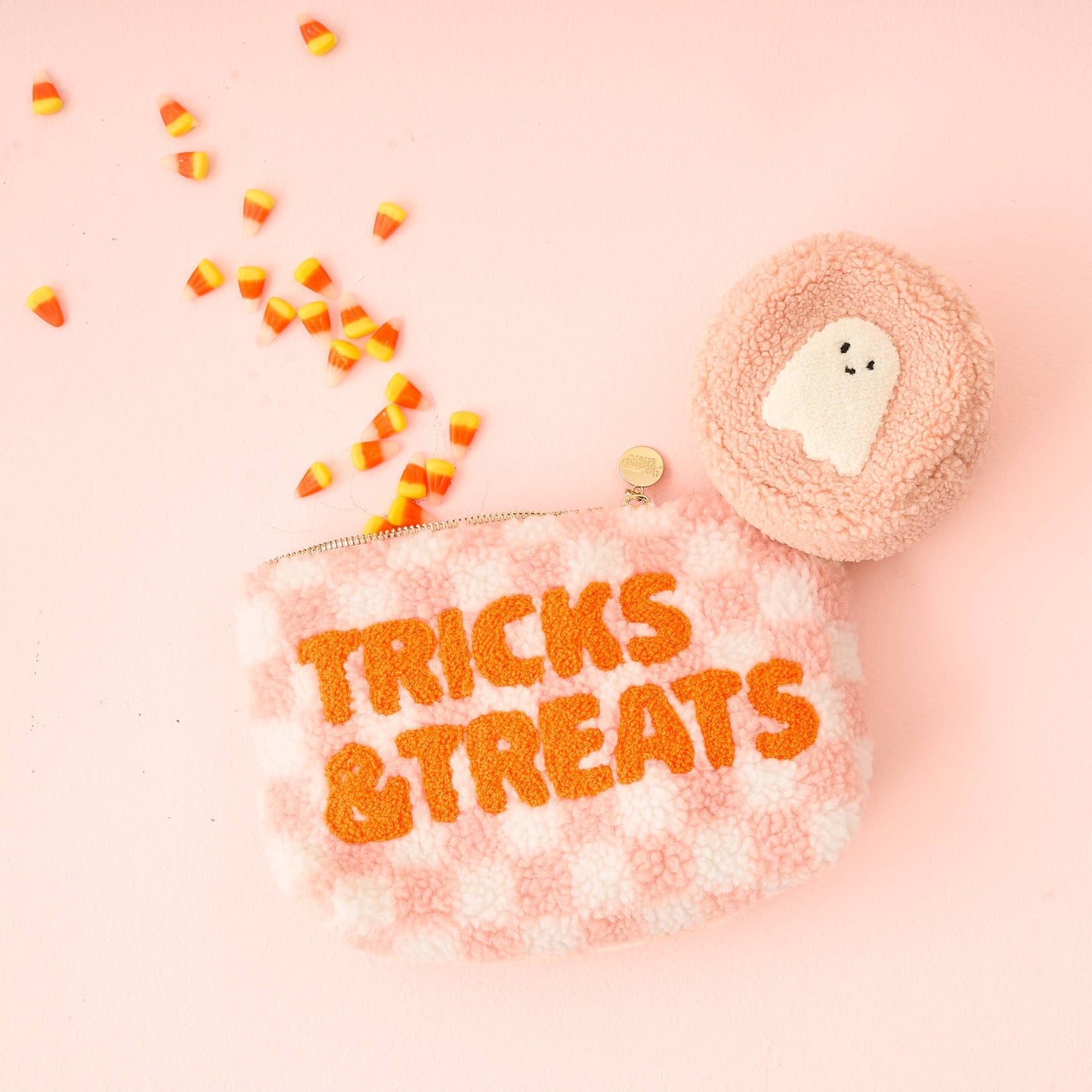 Tricks and Treats Rectangle Teddy Pouch