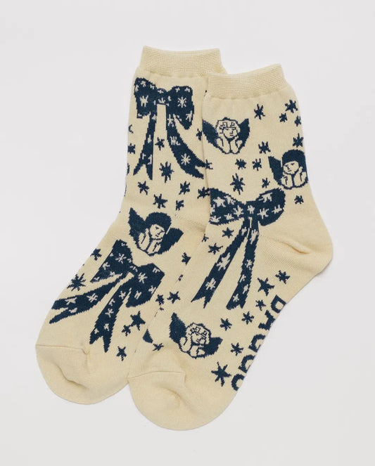 Cherub Bows - Crew Sock