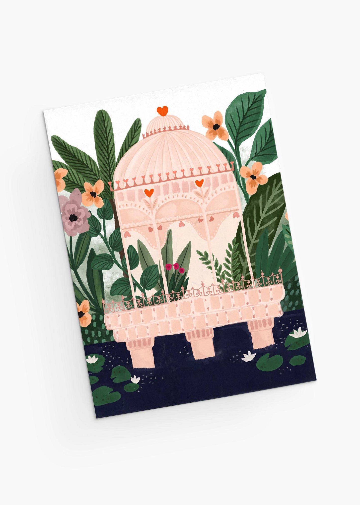 Love Palace Greeting Card