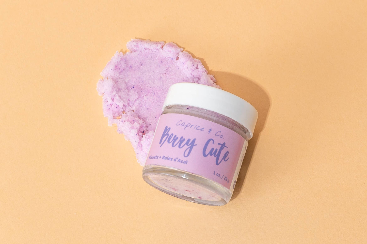 Lip Scrub - Berry Cute - Acai + Blueberry