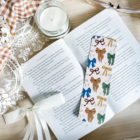Dark Academia Bows Bookmark