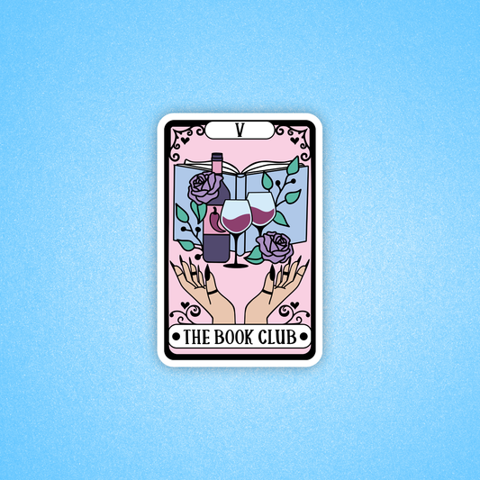 The Book Club Tarot Sticker