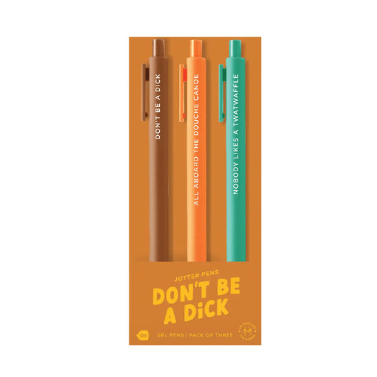 Jotter Set 3 Pack - Don't Be a Dick
