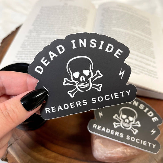 Dead Inside Readers Society Sticker