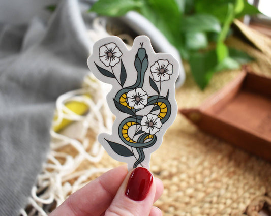 Garter Snake Sticker