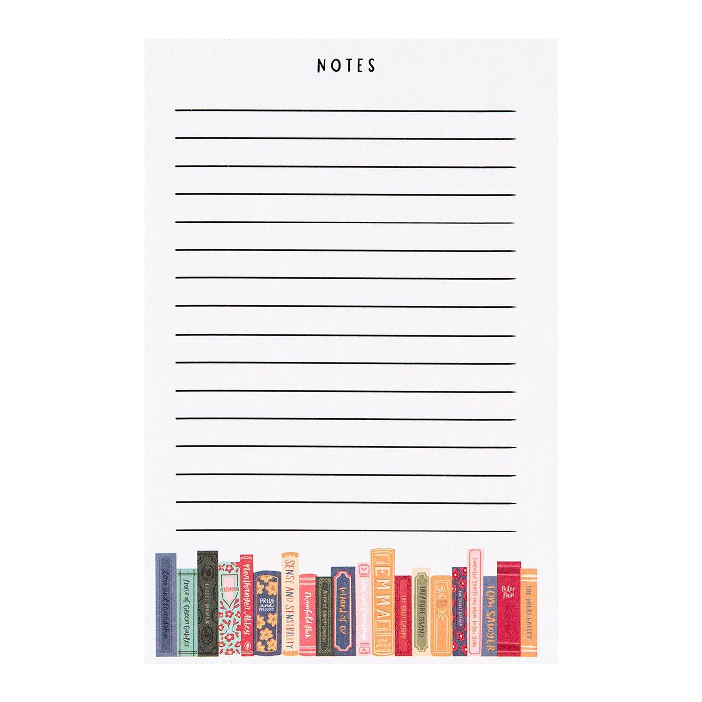 Book Stack Notepad