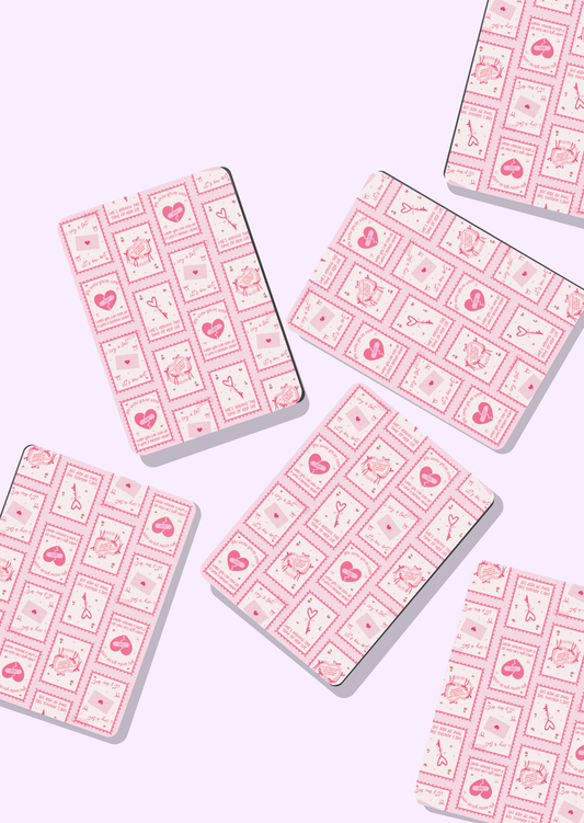 I Can Do It With a Broken Heart Stamps Kindle Case - Kindle Paperwhite 12th Generation/Colorsoft (7")