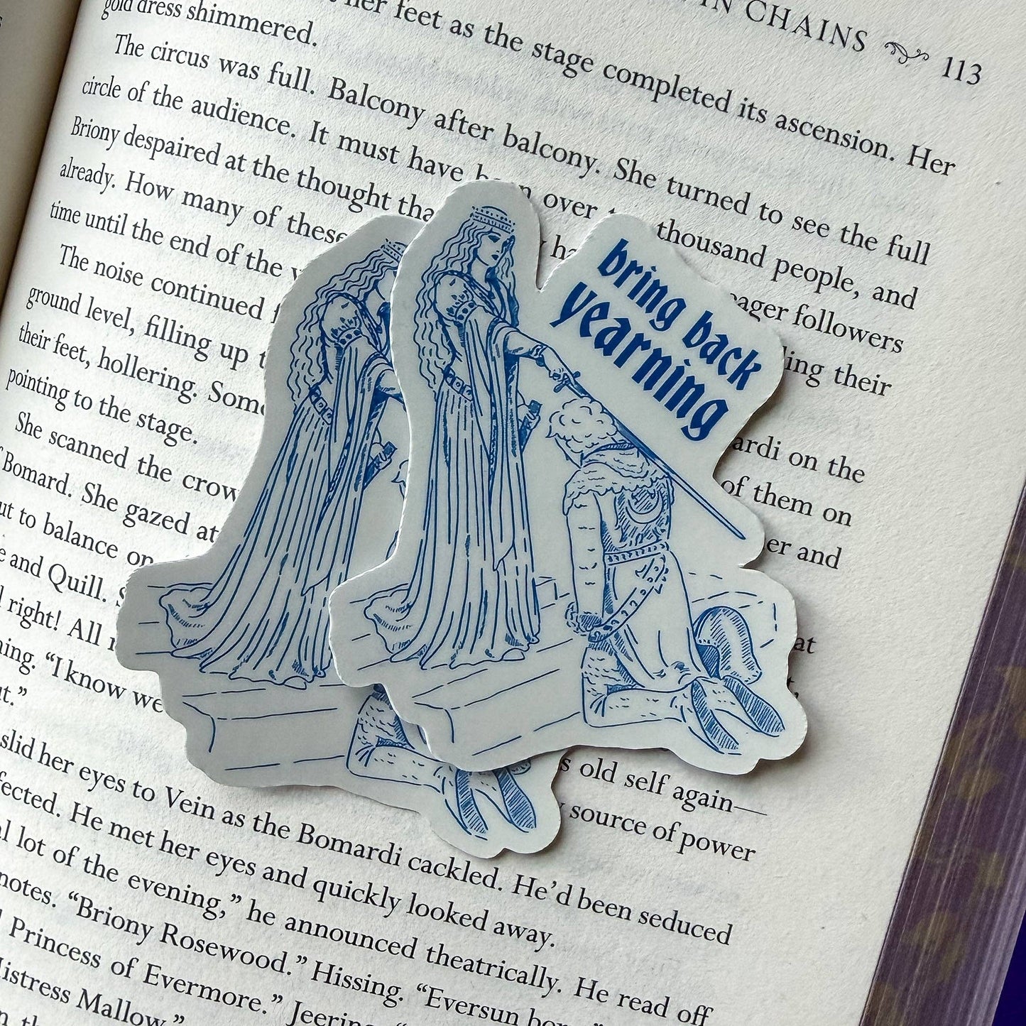 Medieval Yearning Sticker