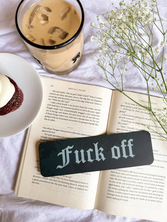 Fuck Off Bookmark