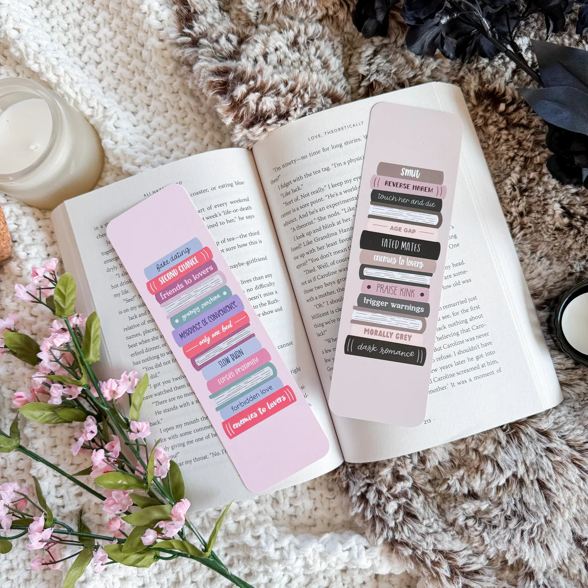 Dark & Smutty Romance Reader Bookmark