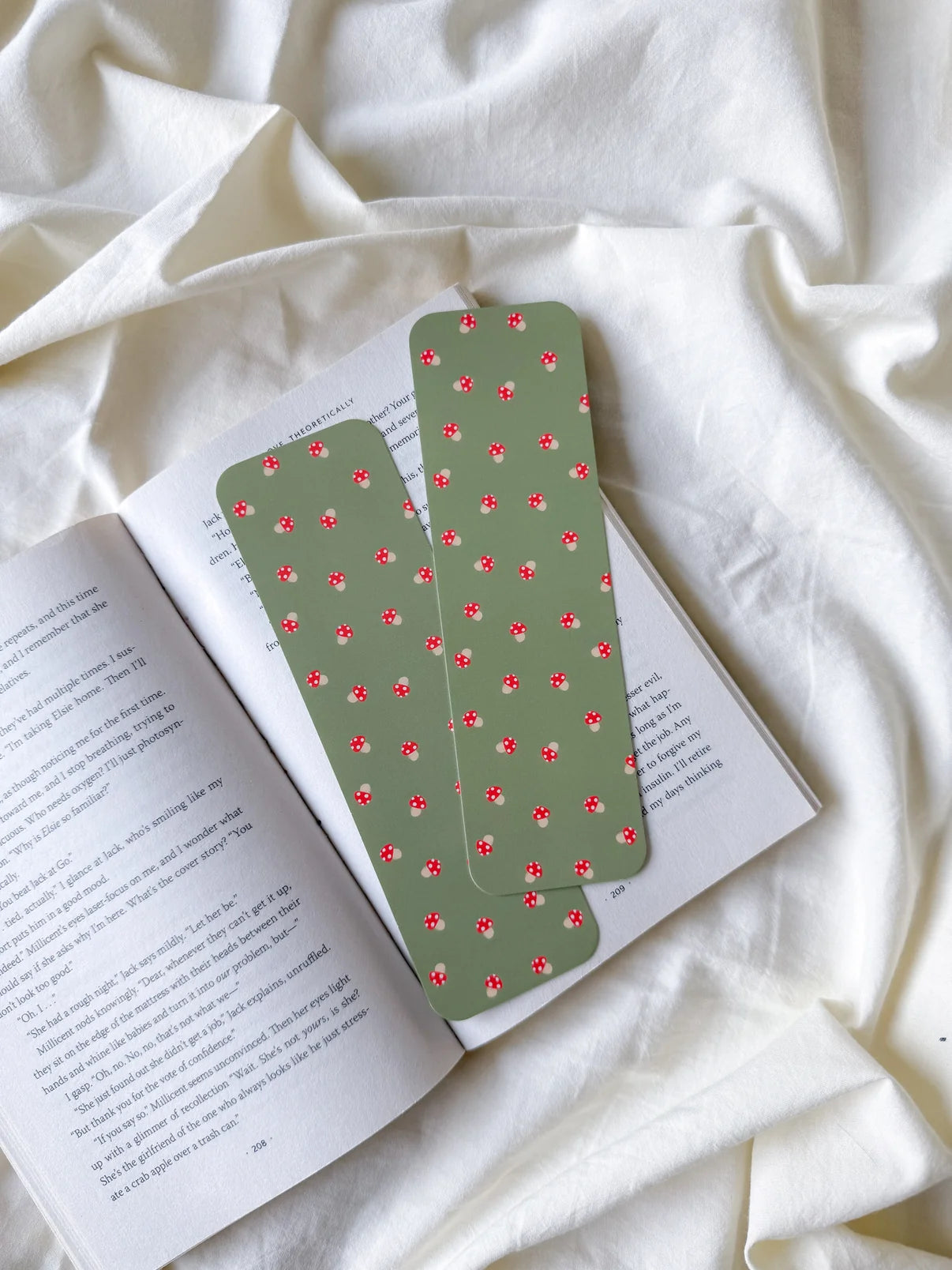 Tiny Toadstools Bookmark